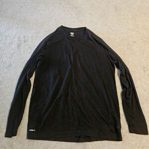 Plain black long sleeve
